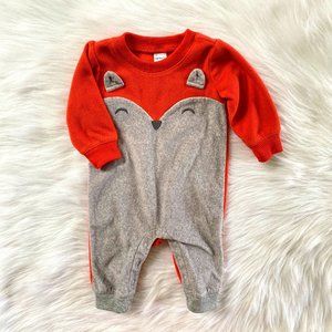 Carter's Baby Little Fox Fleece Romper 6M
